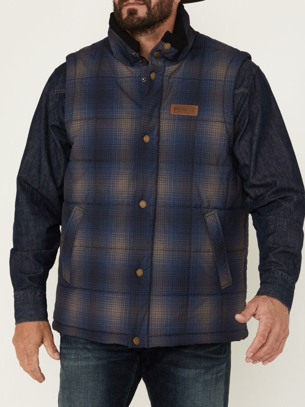 NWT Pendleton Cody Quilted Vest Size Large